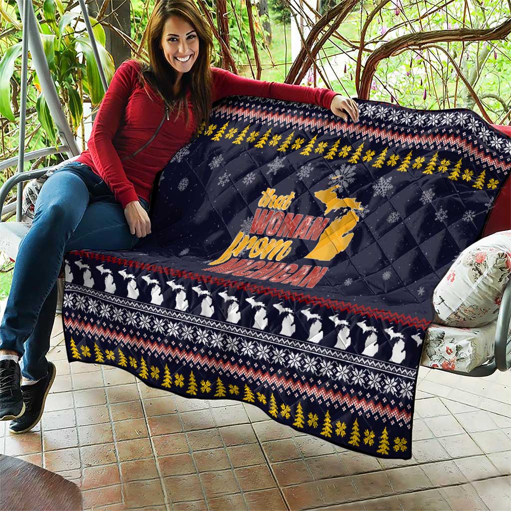 That Woman From Michigan Christmas Quilt Xmas Holiday Patterns - Wonder Print Shop
