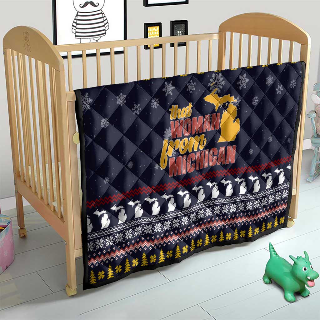 That Woman From Michigan Christmas Quilt Xmas Holiday Patterns - Wonder Print Shop