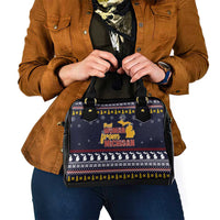 That Woman From Michigan Christmas Shoulder Handbag Xmas Holiday Patterns - Wonder Print Shop