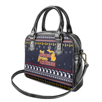 That Woman From Michigan Christmas Shoulder Handbag Xmas Holiday Patterns - Wonder Print Shop