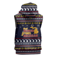 That Woman From Michigan Christmas Sleeveless Zip Hoodie Xmas Holiday Patterns - Wonder Print Shop
