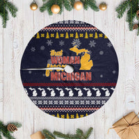 That Woman From Michigan Christmas Tree Skirt Xmas Holiday Patterns - Wonder Print Shop