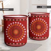 Guitar Lover Christmas Laundry Basket Xmas Holiday Patterns - Wonder Print Shop