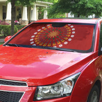 Guitar Lover Christmas Auto Sun Shade Xmas Holiday Patterns - Wonder Print Shop