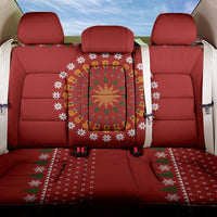 Guitar Lover Christmas Back Car Seat Cover Xmas Holiday Patterns - Wonder Print Shop