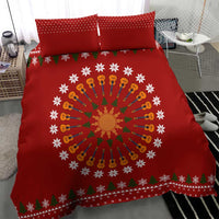 Guitar Lover Christmas Bedding Set Xmas Holiday Patterns - Wonder Print Shop