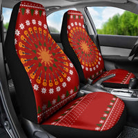 Guitar Lover Christmas Car Seat Cover Xmas Holiday Patterns - Wonder Print Shop
