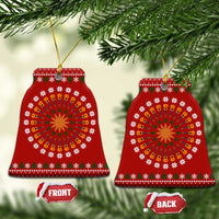 Guitar Lover Christmas Ceramic Ornament Xmas Holiday Patterns - Wonder Print Shop