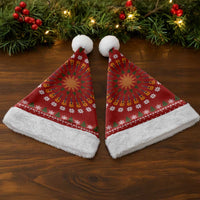 Guitar Lover Christmas Santa Hat Xmas Holiday Patterns - Wonder Print Shop
