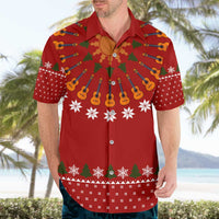 Guitar Lover Christmas Hawaiian Shirt Xmas Holiday Patterns - Wonder Print Shop