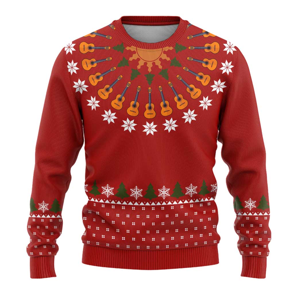 Guitar Lover Christmas Ugly Christmas Sweater Xmas Holiday Patterns - Wonder Print Shop