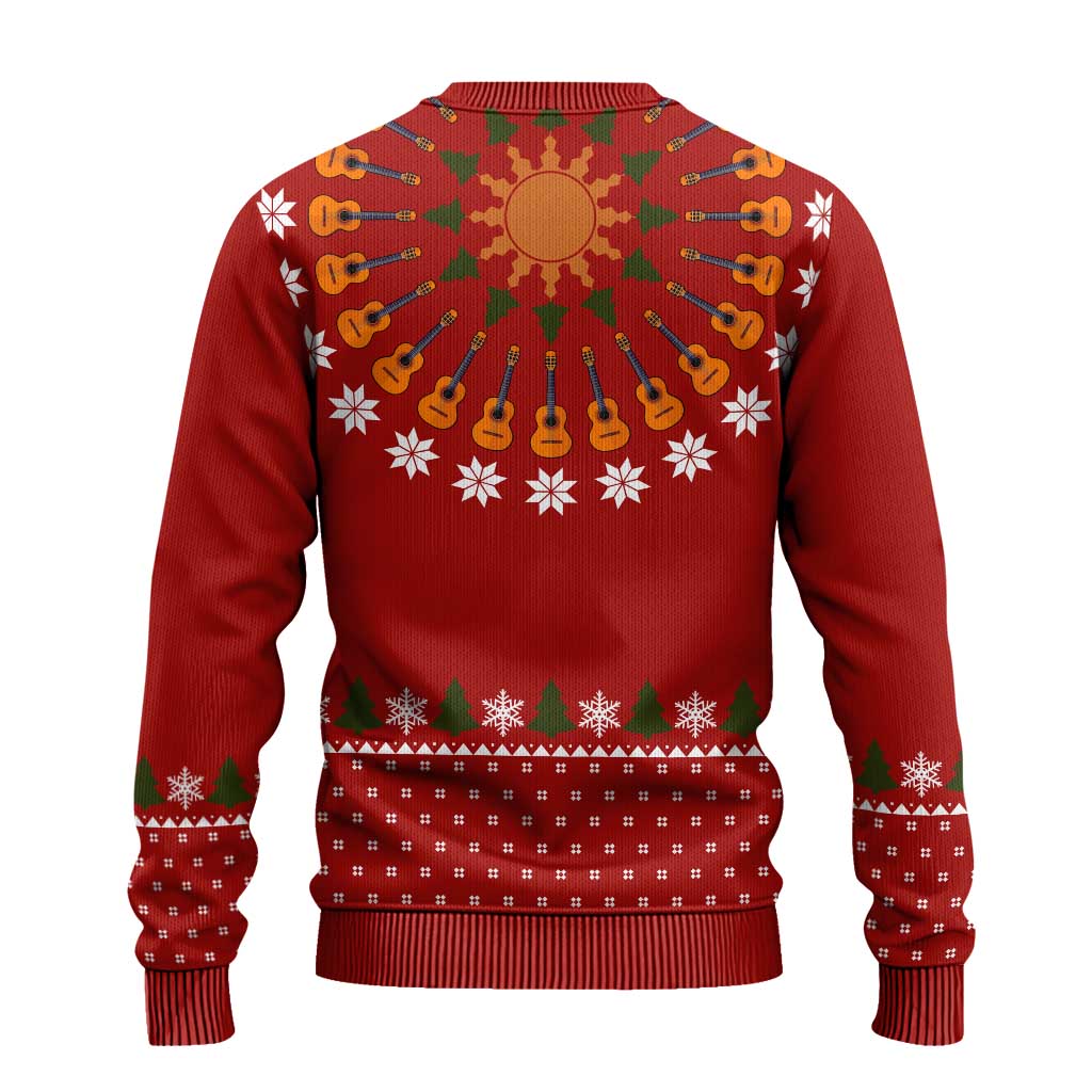 Guitar Lover Christmas Ugly Christmas Sweater Xmas Holiday Patterns - Wonder Print Shop