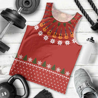 Guitar Lover Christmas Men Tank Top Xmas Holiday Patterns - Wonder Print Shop