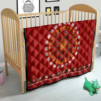 Guitar Lover Christmas Quilt Xmas Holiday Patterns - Wonder Print Shop