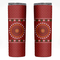 Guitar Lover Christmas Skinny Tumbler Xmas Holiday Patterns - Wonder Print Shop