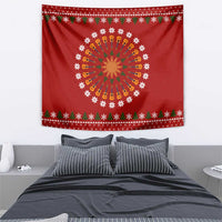 Guitar Lover Christmas Tapestry Xmas Holiday Patterns - Wonder Print Shop