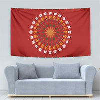 Guitar Lover Christmas Tapestry Xmas Holiday Patterns - Wonder Print Shop