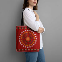 Guitar Lover Christmas Tote Bag Xmas Holiday Patterns - Wonder Print Shop