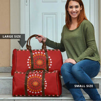 Guitar Lover Christmas Travel Bag Xmas Holiday Patterns - Wonder Print Shop