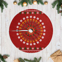 Guitar Lover Christmas Tree Skirt Xmas Holiday Patterns - Wonder Print Shop