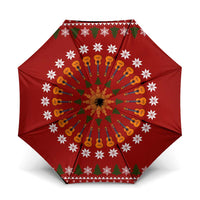 Guitar Lover Christmas Umbrella Xmas Holiday Patterns - Wonder Print Shop