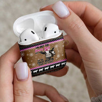 The Crazy Heifer Christmas AirPods Case Xmas Holiday Patterns - Wonder Print Shop