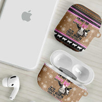 The Crazy Heifer Christmas AirPods Case Xmas Holiday Patterns - Wonder Print Shop