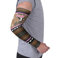 The Crazy Heifer Christmas Arm Sleeves Xmas Holiday Patterns - Wonder Print Shop