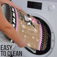 The Crazy Heifer Christmas Bathroom Set Xmas Holiday Patterns - Wonder Print Shop