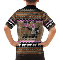 The Crazy Heifer Christmas Hawaiian Shirt Xmas Holiday Patterns - Wonder Print Shop