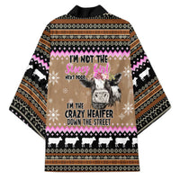 The Crazy Heifer Christmas Kimono Xmas Holiday Patterns - Wonder Print Shop