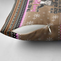 The Crazy Heifer Christmas Pillow Cover Xmas Holiday Patterns - Wonder Print Shop
