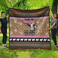 The Crazy Heifer Christmas Quilt Xmas Holiday Patterns - Wonder Print Shop