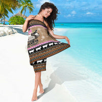 The Crazy Heifer Christmas Sarong Xmas Holiday Patterns - Wonder Print Shop