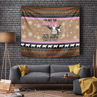 The Crazy Heifer Christmas Tapestry Xmas Holiday Patterns - Wonder Print Shop