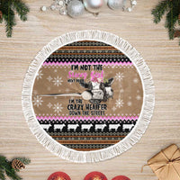 The Crazy Heifer Christmas Tree Skirt Xmas Holiday Patterns - Wonder Print Shop