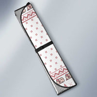 Pig Overflows Christmas Auto Sun Shade Xmas Holiday Patterns - Wonder Print Shop