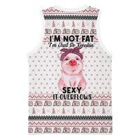 Pig Overflows Christmas Basketball Jersey Xmas Holiday Patterns - Wonder Print Shop