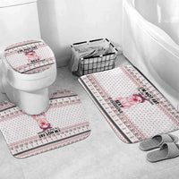Pig Overflows Christmas Bathroom Set Xmas Holiday Patterns - Wonder Print Shop