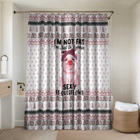 Pig Overflows Christmas Bathroom Set Xmas Holiday Patterns - Wonder Print Shop