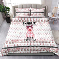 Pig Overflows Christmas Bedding Set Xmas Holiday Patterns - Wonder Print Shop