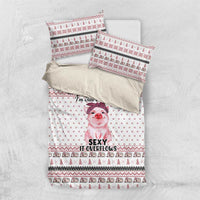 Pig Overflows Christmas Bedding Set Xmas Holiday Patterns - Wonder Print Shop