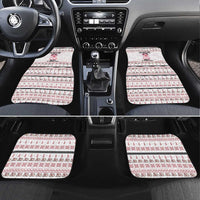 Pig Overflows Christmas Car Mats Xmas Holiday Patterns - Wonder Print Shop