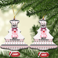 Pig Overflows Christmas Ceramic Ornament Xmas Holiday Patterns - Wonder Print Shop
