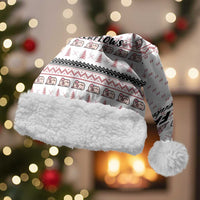 Pig Overflows Christmas Santa Hat Xmas Holiday Patterns - Wonder Print Shop