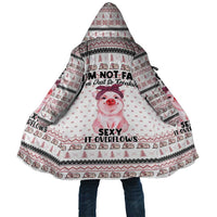 Pig Overflows Christmas Cloak Xmas Holiday Patterns - Wonder Print Shop