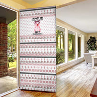 Pig Overflows Christmas Door Cover Xmas Holiday Patterns - Wonder Print Shop