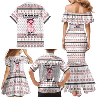 Pig Overflows Christmas Family Matching Mermaid Dress and Hawaiian Shirt Xmas Holiday Patterns - Wonder Print Shop