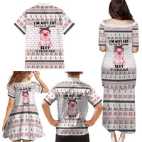 Pig Overflows Christmas Family Matching Puletasi and Hawaiian Shirt Xmas Holiday Patterns - Wonder Print Shop