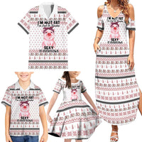 Pig Overflows Christmas Family Matching Summer Maxi Dress and Hawaiian Shirt Xmas Holiday Patterns - Wonder Print Shop